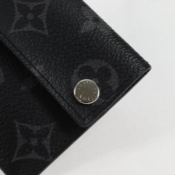 LOUIS VUITTON Monogram Eclipse Porte Cartes On Strap - Picture 11 of 16